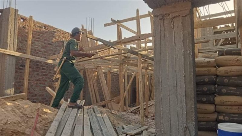 إيقاف أعمال البناء،