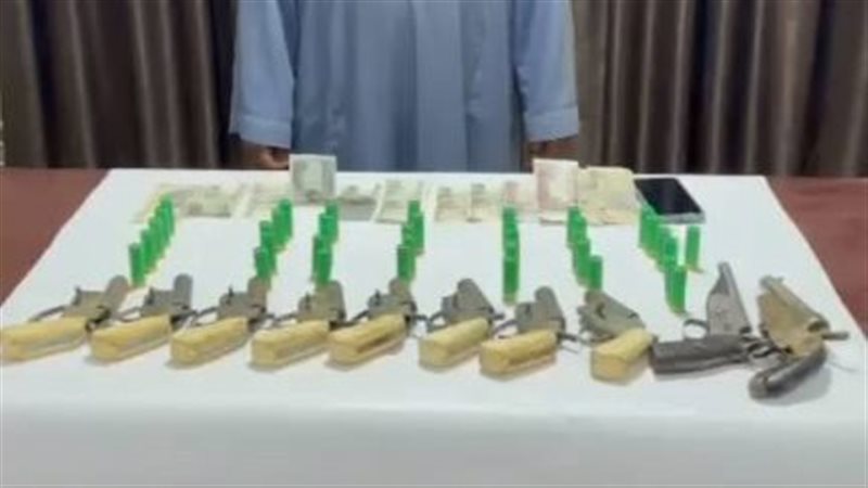 اسلحة نارية فى المنيا،