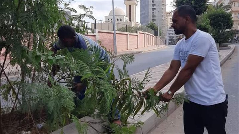 رفع 2700 طن قمامة