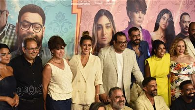 لقطات حصرية من العرض الخاص لفيلم الدراما العائلي 