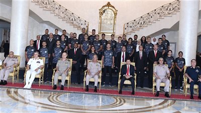 وزير الدفاع يكرم أبطال القوات المسلحة المحققين لإنجازات رياضية