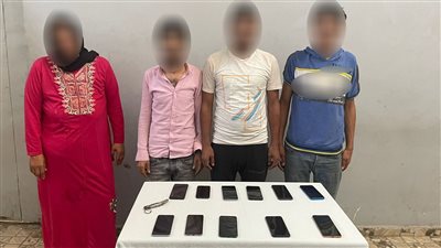 سقوط تشكيل عصابى لسرقة الهواتف فى البحيرة