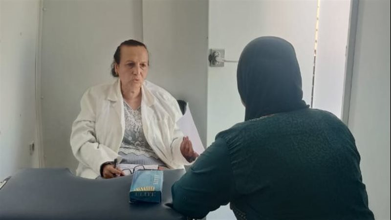 جانب من فعاليات القافلة،