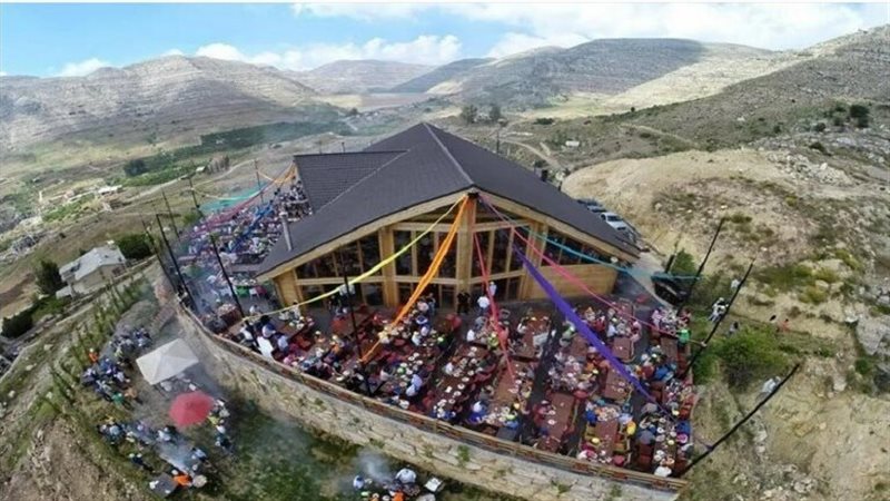 صورة جوية للمطعم