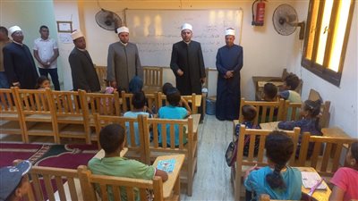 مدير الجامع الأزهر يتفقد الأروقة بالأقصر (صور)