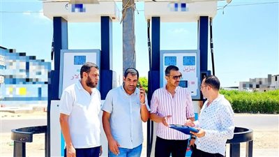 ضبط 2000 لتر سولار وبنزين بمحطة وقود غير مرخصة بالبحيرة (صور)