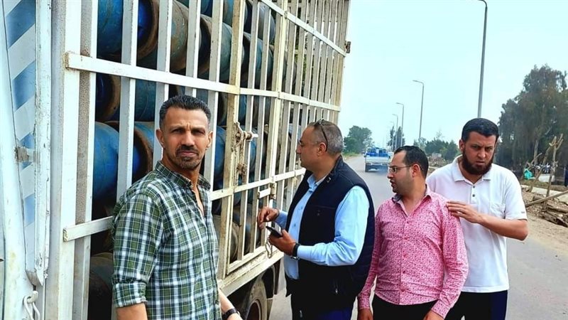 ضبط مستودع غاز بالبحيرة،