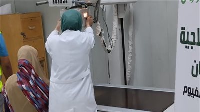 تضامن الفيوم تنظم قافلة طبية بقرى أبشواي