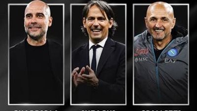 3 مدربين يتنافسون على جائزة الأفضل في أوروبا