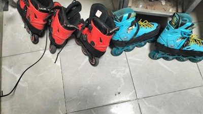 غلق محل تأجير لعبة (الإسكيت) ومصادرة 15 وحدة بأبو النمرس