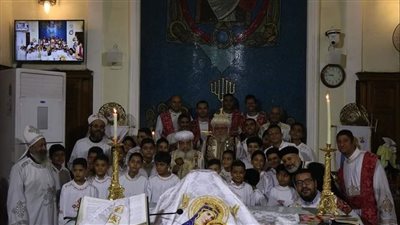 الأنبا دانيال يرسم شمامسة للخدمة في إيبارشية المعادي