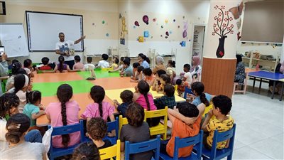 أنشطة وجلسات حكي تفاعلية لـ 264 طفلا بمكتبة مصر العامة بدمنهور