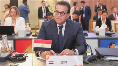 عبد الغفار يشارك في فعاليات الجلسة الختامية لمجموعة العمل الصحي بمجموعة الـ20 في الهند