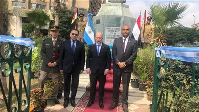  سفارة الأرجنتين تحتفل بذكرى يوم المحرر (صور)