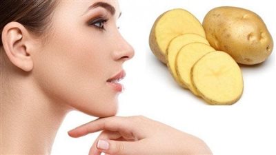 قناع البطاطس لوجه صاف في 5 دقائق فقط 