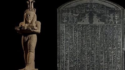 المتحف اليوناني الروماني يكشف النقاب عن لوحة نقراطيس التي تم نقلها من المتحف المصري بالتحرير