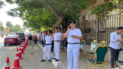  تعزيزات أمنية قبل افتتاح مهرجان الإسماعيلية للمانجو (صور) 