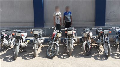 ضبط تشكيل عصابي لسرقة الدراجات النارية في الغربية 
