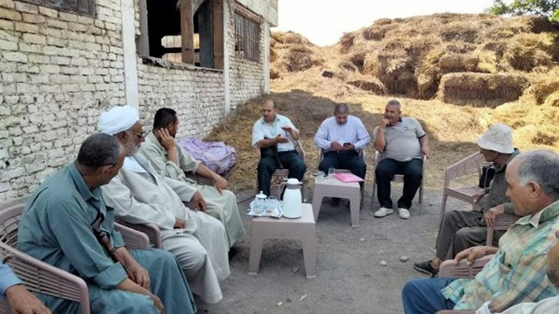 ندوة ارشادية عن محصول