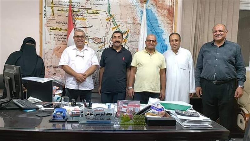 وفد وزارة الزراعة