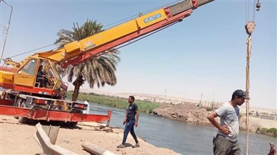 إحلال وتجديد كوبرى تل العمارنة الغربى بديرمواس بالمنيا