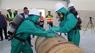 القابضة للمياه: تنفيذ كافة إجراءات السلامة المهنية في المشروعات 