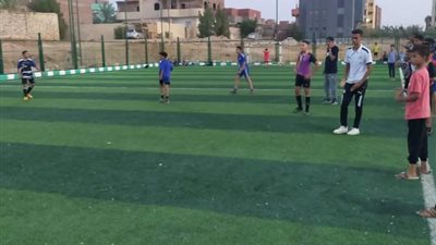 انطلاق فعاليات الدورة الرياضية في خماسي كرة القدم للبراعم بالوادي الجديد