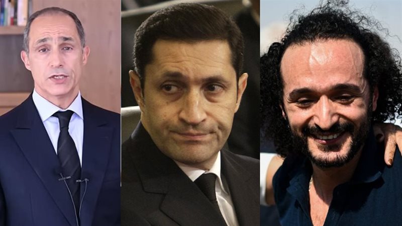 أحمد دومة وجمال وعلاء