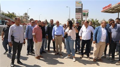 محافظ الجيزة يتابع ميدانيا أعمال تطوير المنطقة والطرق المحيطة بالمتحف المصري الكبير (صور) 
