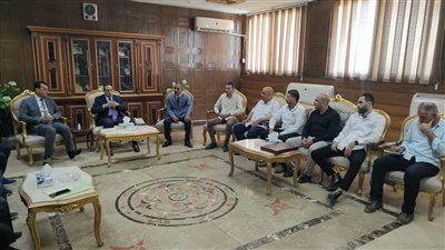محافظ شمال سيناء يلتقي مجلس إدارة الغرفة التجارية الجديد