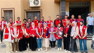 31 متطوعا من الهلال الأحمر بشمال سيناء يشاركون بحملة التطعيم ضد شلل الأطفال 