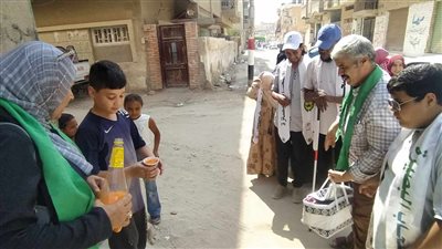 فريق أصحاب البصيرة بشمال سيناء يحتفل باليوم العالمي للعمل الإنساني من المكفوفين