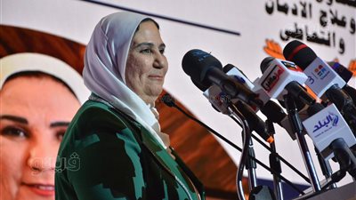 نيفين القباج: صندوق مكافحة وعلاج الإدمان ينشر الوعي في 4460 مدرسة (فيديو وصور)