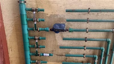 حملة مكبرة للقضاء على وصلات المياه غير القانونية بدمياط الجديدة