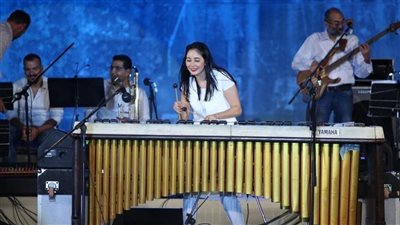 ماريمبا نسمة عبد العزيز فى حفل بـ أوبرا الإسكندرية