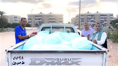 ضبط 17 شيكارة دقيق بلدي مدعم قبل بيعها بالسوق السوداء في الإسماعيلية 