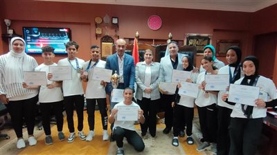 رياضة الإسكندرية تكرم أبطال المشروع القومي للموهبة