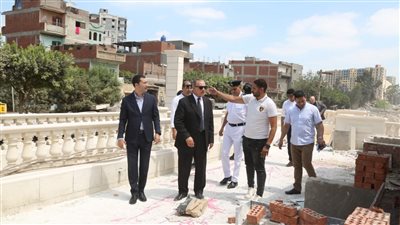 محافظ كفر الشيخ يتفقد أعمال ترميم قصر الملك فؤاد لإقامة مركز خدمات بريدية (صور)