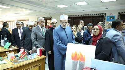 افتتاح معرض جامعة الأزهر تحت شعار 
