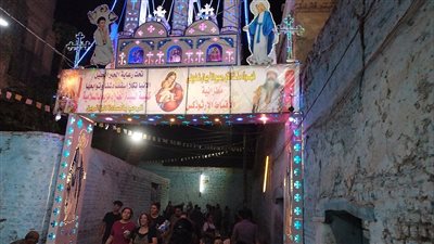 البيئة يا شطار، مهرجان بيئي بكنيسة العذراء مريم بمدينة نقادة