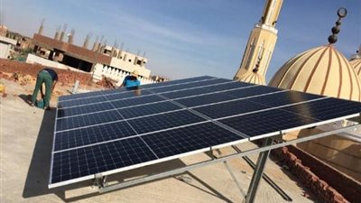 ننشر أسماء أول 33 مسجدا تعمل بالطاقة الشمسية بعد أزمة تخفيف الأحمال
