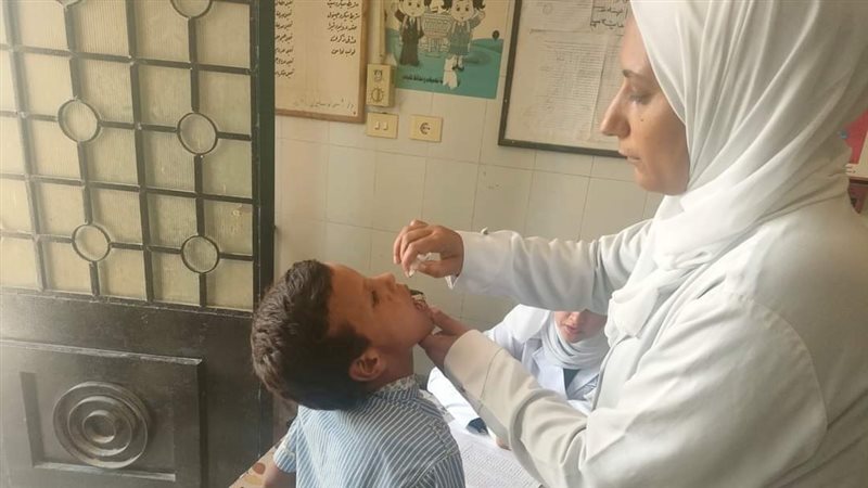 حملة التطعيم ضد شلل