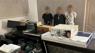 ضبط تشكيل عصابى لسرقة محل هواتف بعين شمس