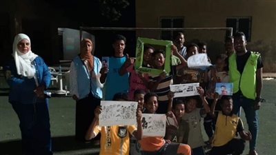 مركز شباب الرضوانية بالأقصر يستقبل حملة أنت أقوى من المخدرات