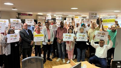 صحفيو بي بي سي القاهرة يخطرون البلشي بتجديد إضرابهم 10 أيام أخرى