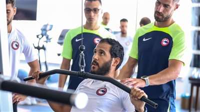 تدريب صباحي في الجيم لفيوتشر بمعسكر الإسكندرية (صور)