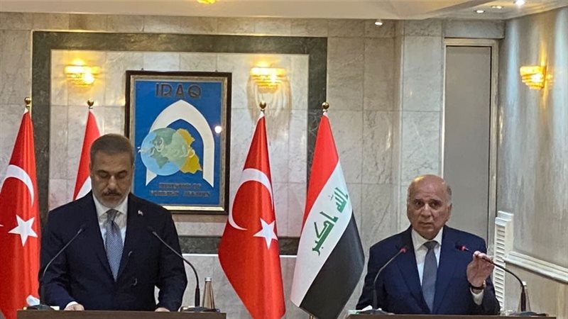فؤاد حسين مع نظيره