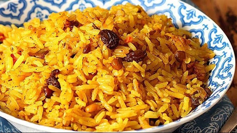 الارز البسمتي بالخلطة،