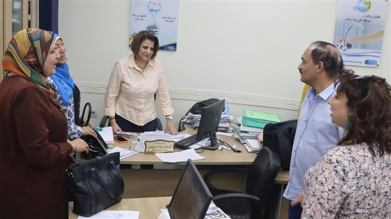 جولة رئيس مياه أسيوط،