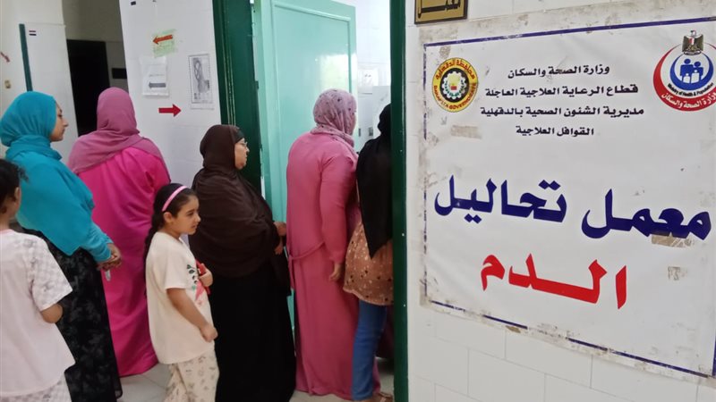 قافلة طبية بالدقهلية،